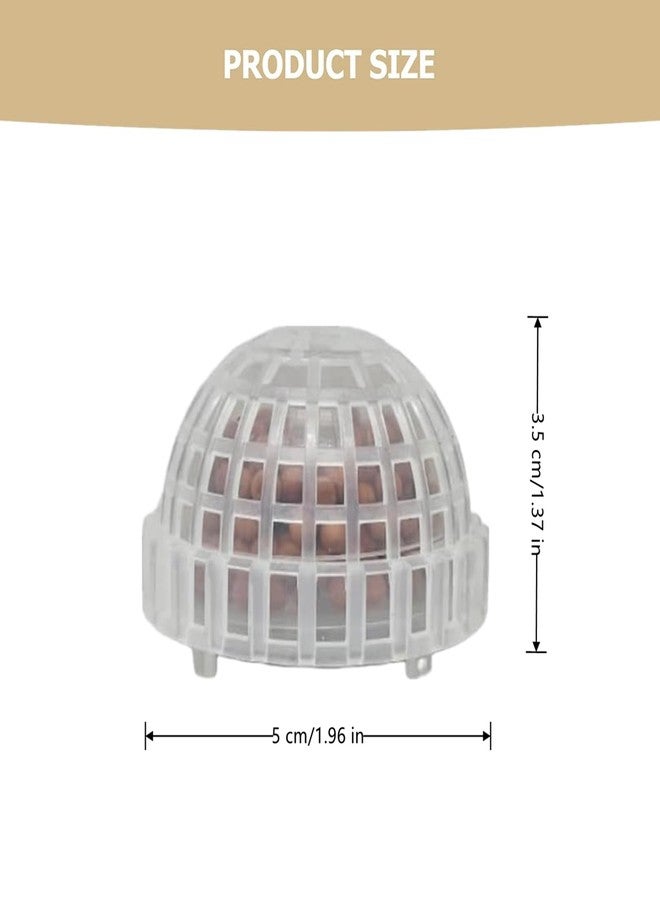 SHUNGXINYI 3 PCS Aquarium Moss Ball Holder Professional Aquarium Plant Holder Plastic Moss Ball Fish Tank Plant Holder with Filter Stone for Fish Tank Accessories - Image 2